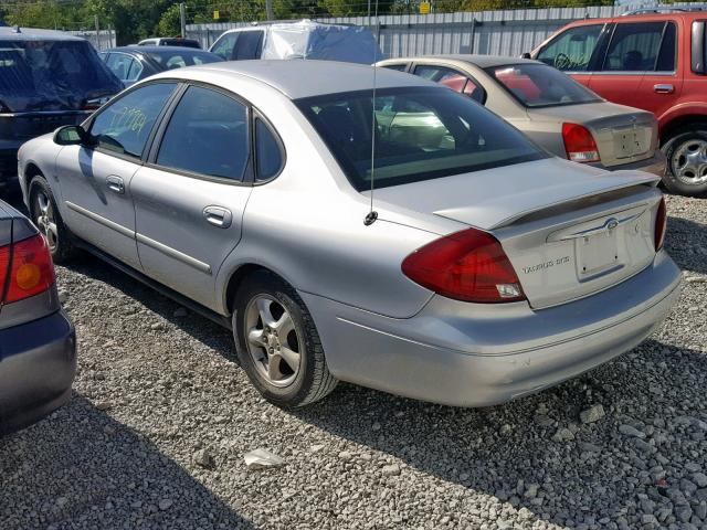 1FAFP55S21G122628 - 2001 FORD TAURUS SES SILVER photo 3