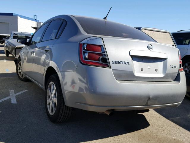 3N1AB61E77L618962 - 2007 NISSAN SENTRA 2.0 GRAY photo 3