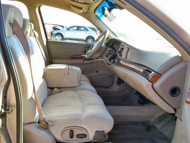 1G4HP54K9Y4128776 - 2000 BUICK LESABRE CU BEIGE photo 5