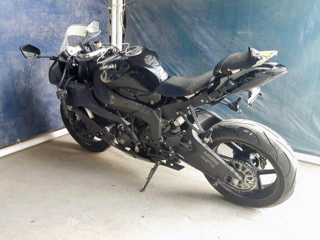 JKAZX4R10CA037256 - 2012 KAWASAKI ZX600 R BLACK photo 3