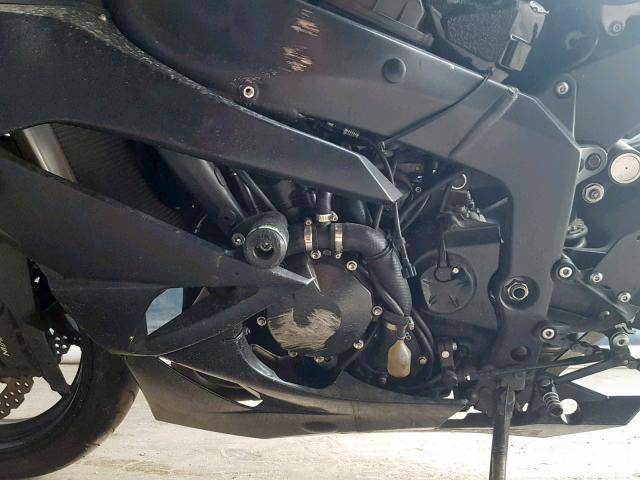 JKAZX4R10CA037256 - 2012 KAWASAKI ZX600 R BLACK photo 9