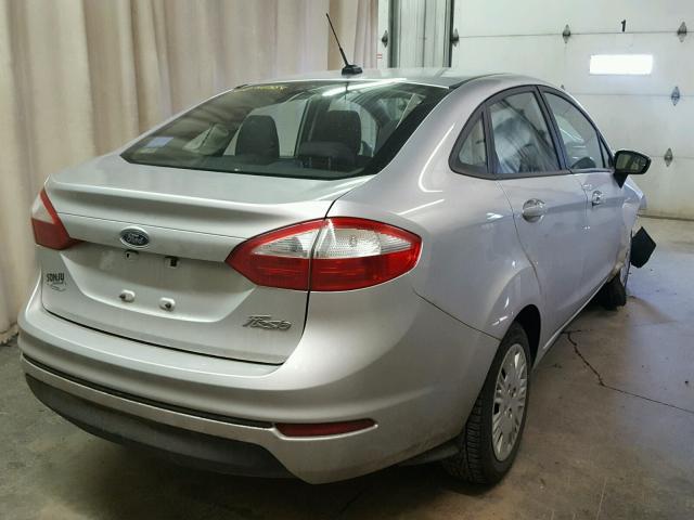 3FADP4AJ7EM154078 - 2014 FORD FIESTA S SILVER photo 4