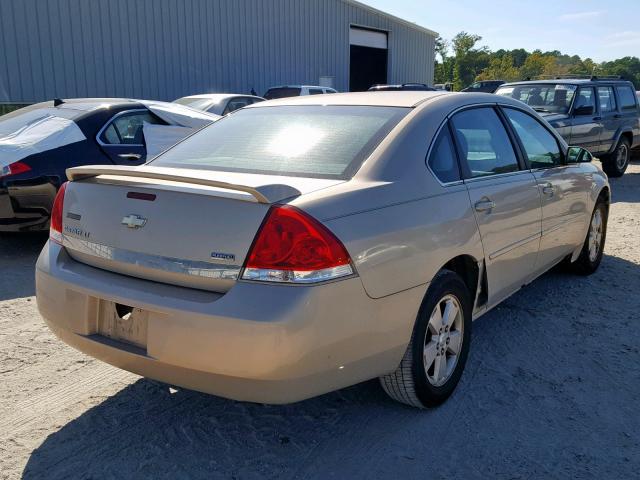 2G1WB5EK0A1194569 - 2010 CHEVROLET IMPALA LT TAN photo 4