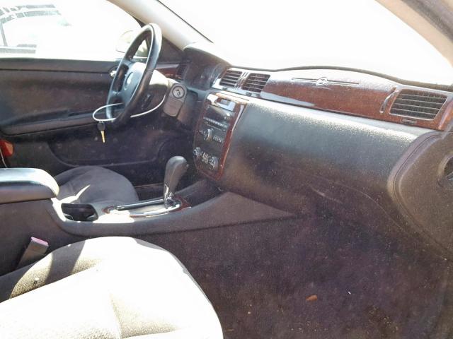 2G1WB5EK0A1194569 - 2010 CHEVROLET IMPALA LT TAN photo 5