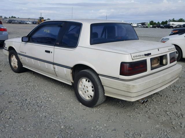 1G2NW14D2JC672539 - 1988 PONTIAC GRAND AM S WHITE photo 3