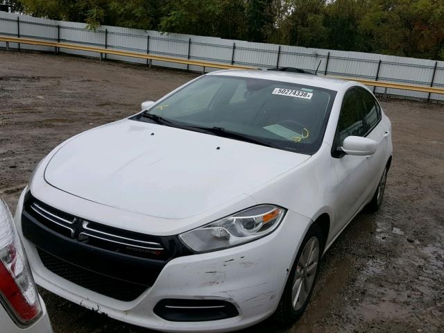 1C3CDFDH1FD181619 - 2015 DODGE DART SE AE WHITE photo 2