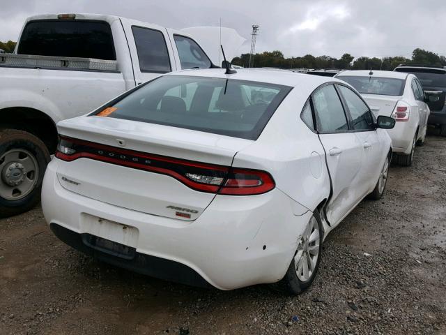 1C3CDFDH1FD181619 - 2015 DODGE DART SE AE WHITE photo 4