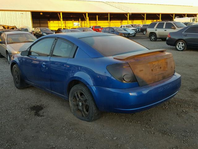 1G8AM12F64Z170875 - 2004 SATURN ION LEVEL BLUE photo 3