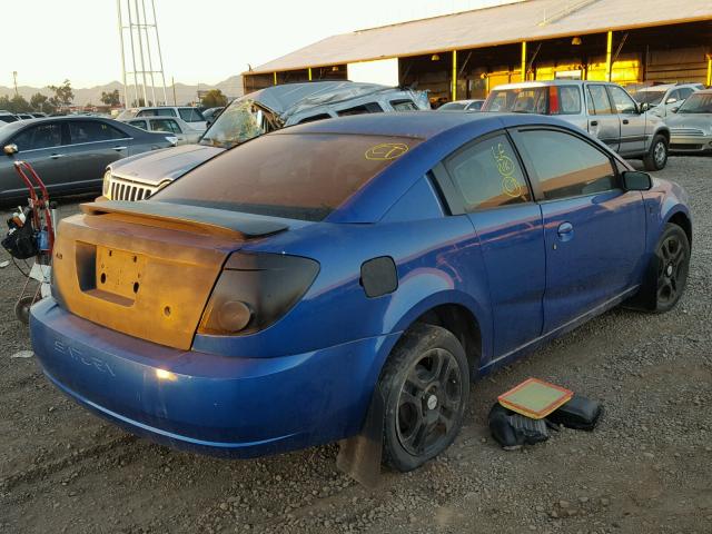 1G8AM12F64Z170875 - 2004 SATURN ION LEVEL BLUE photo 4