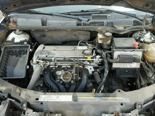 1G8AM12F64Z170875 - 2004 SATURN ION LEVEL BLUE photo 7