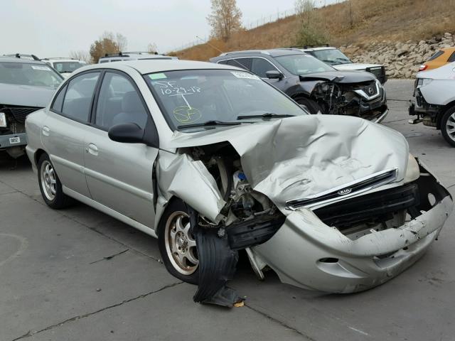 KNADC123426182191 - 2002 KIA RIO SILVER photo 1