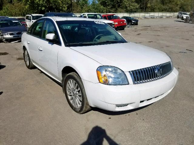 1MEHM43137G603057 - 2007 MERCURY MONTEGO PR WHITE photo 1