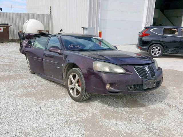 2G2WC55CX61120343 - 2006 PONTIAC GRAND PRIX MAROON photo 1
