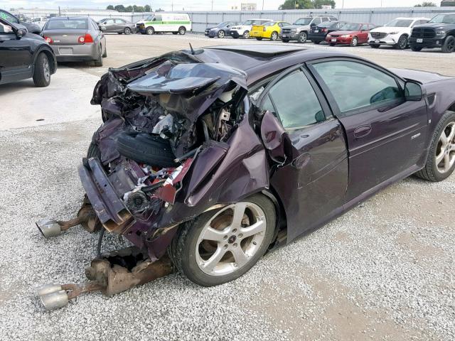 2G2WC55CX61120343 - 2006 PONTIAC GRAND PRIX MAROON photo 10