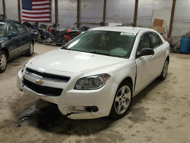 1G1ZA5EUXCF362442 - 2012 CHEVROLET MALIBU LS 白色 照片 2
