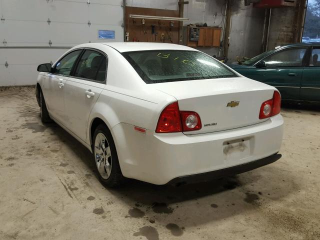 1G1ZA5EUXCF362442 - 2012 CHEVROLET MALIBU LS 白色 照片 3