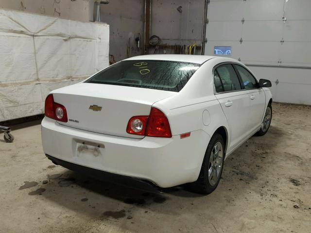 1G1ZA5EUXCF362442 - 2012 CHEVROLET MALIBU LS 白色 照片 4