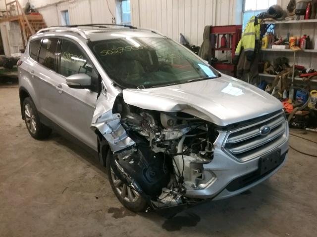 1FMCU9J90HUB71043 - 2017 FORD ESCAPE TIT SILVER photo 1