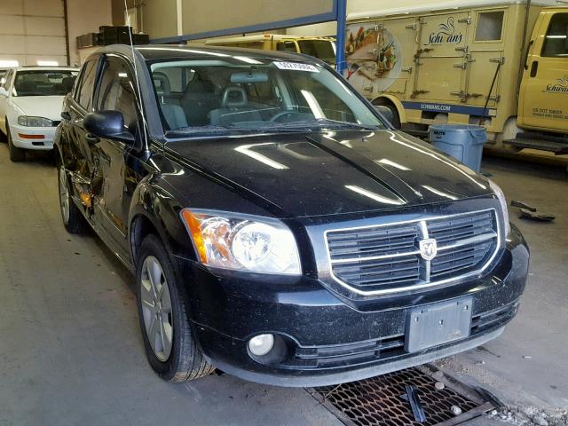 1B3HB48B67D541018 - 2007 DODGE CALIBER SX BLACK photo 1