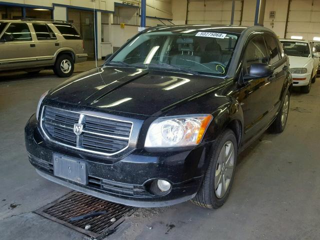 1B3HB48B67D541018 - 2007 DODGE CALIBER SX BLACK photo 2