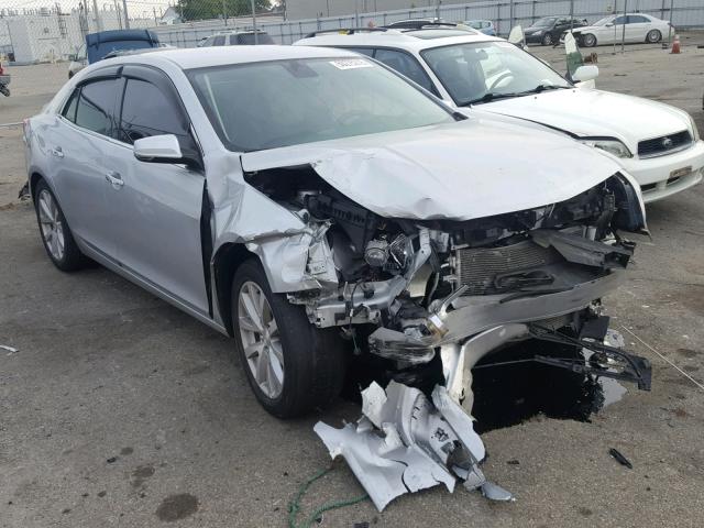 1G11H5SL9EF182067 - 2014 CHEVROLET MALIBU LTZ SILVER photo 1