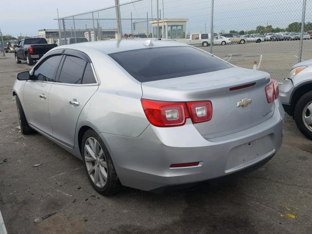 1G11H5SL9EF182067 - 2014 CHEVROLET MALIBU LTZ SILVER photo 3