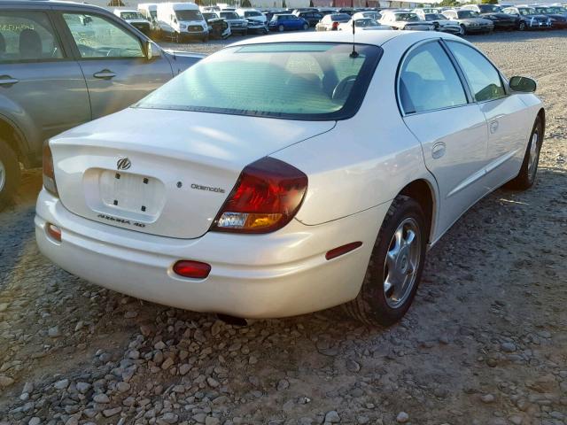 1G3GS64C324180439 - 2002 OLDSMOBILE AURORA 4.0 WHITE photo 4