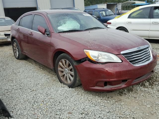 1C3CCBBG7EN119558 - 2014 CHRYSLER 200 TOURIN RED photo 1