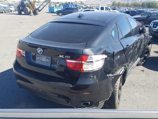 5UXFG43549L222670 - 2009 BMW X6 XDRIVE3 BLACK photo 4