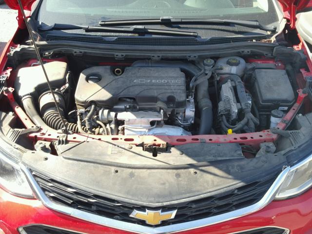 1G1BC5SM7H7123352 - 2017 CHEVROLET CRUZE LS RED photo 7