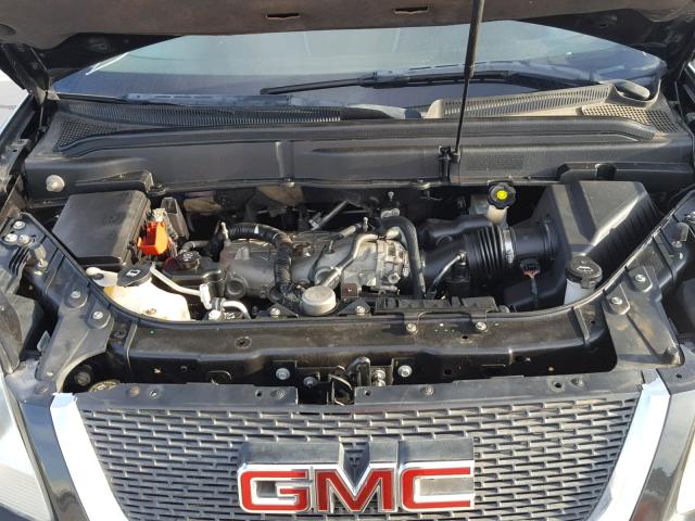 1GKER13DX9J180714 - 2009 GMC ACADIA SLE BLACK photo 7