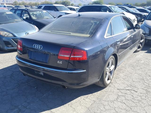 WAUMV94E28N012904 - 2008 AUDI A8 L QUATT BLUE photo 4