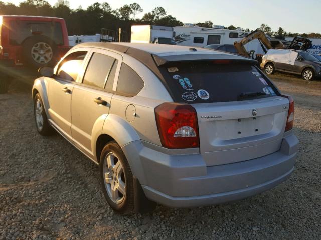 1B3HB48B18D755433 - 2008 DODGE CALIBER SX SILVER photo 3