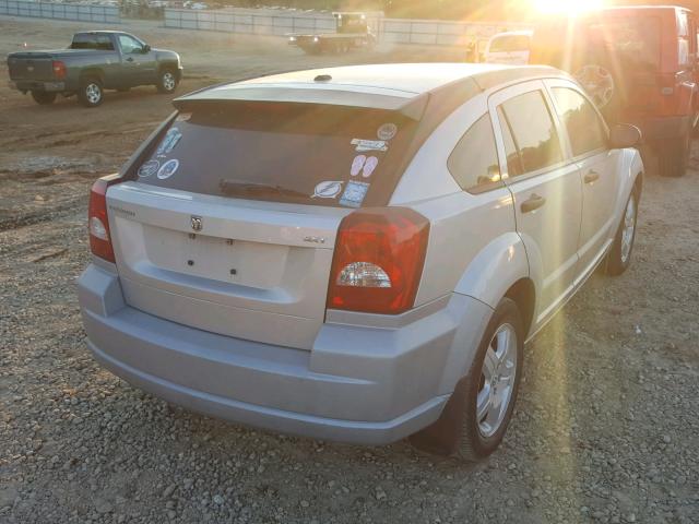 1B3HB48B18D755433 - 2008 DODGE CALIBER SX SILVER photo 4