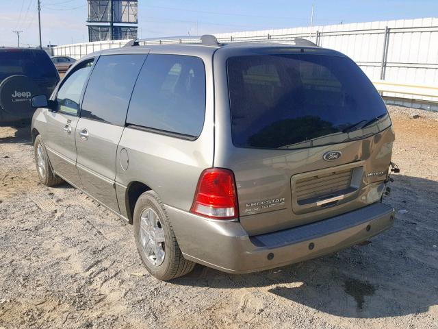 2FMDA58296BA13608 - 2006 FORD FREESTAR L GREEN photo 3