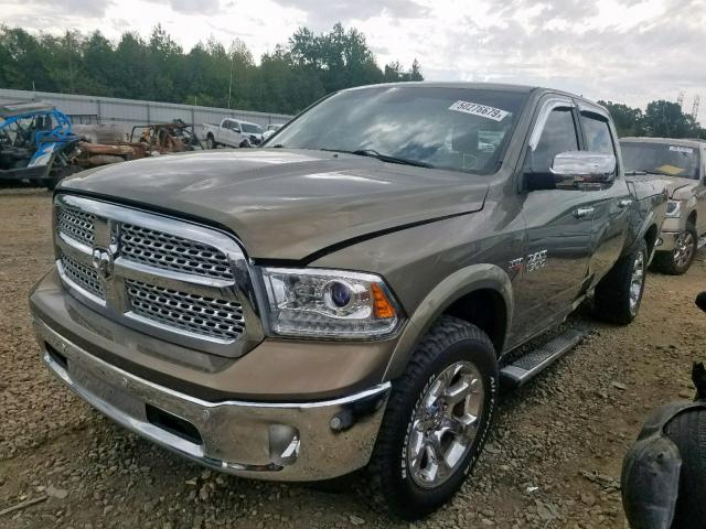 1C6RR7NT4ES472021 - 2014 RAM 1500 LARAM GREEN photo 2