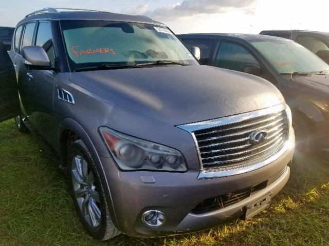 JN8AZ2ND3C9716400 - 2012 INFINITI QX56 CHARCOAL photo 1