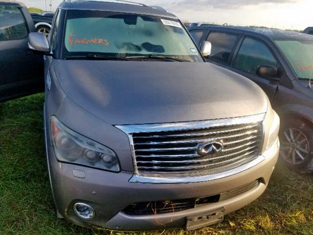 JN8AZ2ND3C9716400 - 2012 INFINITI QX56 CHARCOAL photo 9