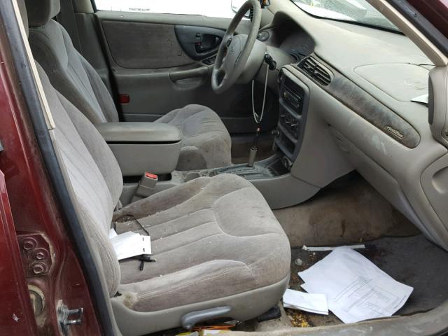 1G1NE52M6W6204417 - 1998 CHEVROLET MALIBU LS 栗色 照片 5