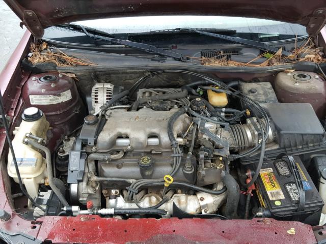 1G1NE52M6W6204417 - 1998 CHEVROLET MALIBU LS 栗色 照片 7