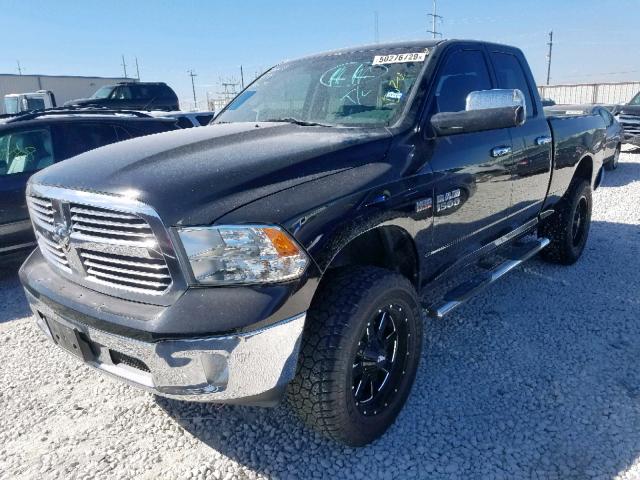 1C6RR6GT6DS716614 - 2013 RAM 1500 SLT BLACK photo 2