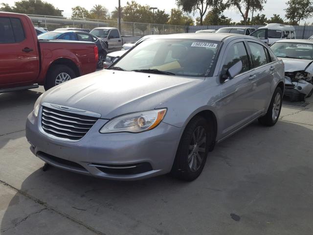 1C3CCBBB3DN558727 - 2013 CHRYSLER 200 TOURIN GRAY photo 2