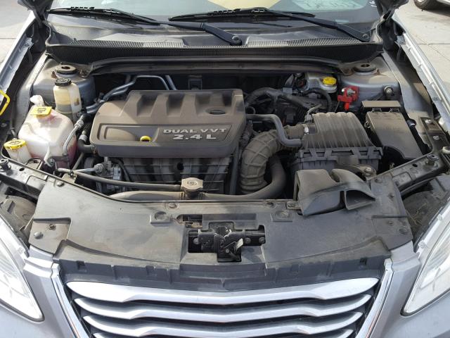 1C3CCBBB3DN558727 - 2013 CHRYSLER 200 TOURIN GRAY photo 7