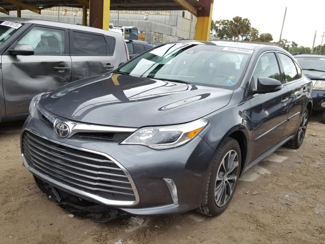 4T1BK1EB3HU258113 - 2017 TOYOTA AVALON XLE GRAY photo 2