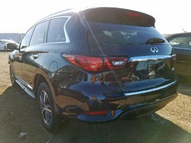 5N1DL0MM0KC514062 - 2019 INFINITI QX60 LUXE BLACK photo 3