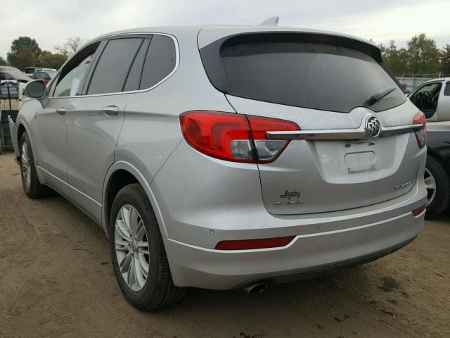 LRBFXASA7HD015910 - 2017 BUICK ENVISION P SILVER photo 3