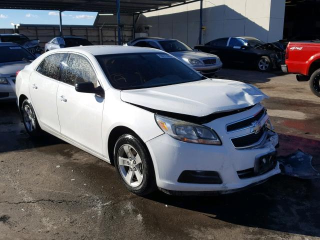1G11B5SA5DU107554 - 2013 CHEVROLET MALIBU LS 白色 照片 1