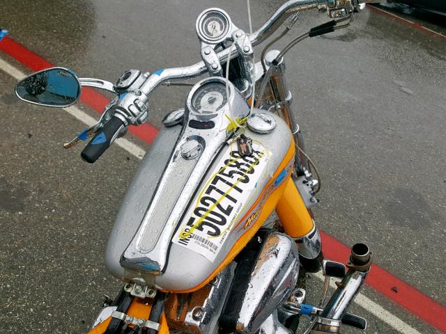 1HD1PHD144Y953303 - 2004 HARLEY-DAVIDSON FXSTDSE2 YELLOW photo 5