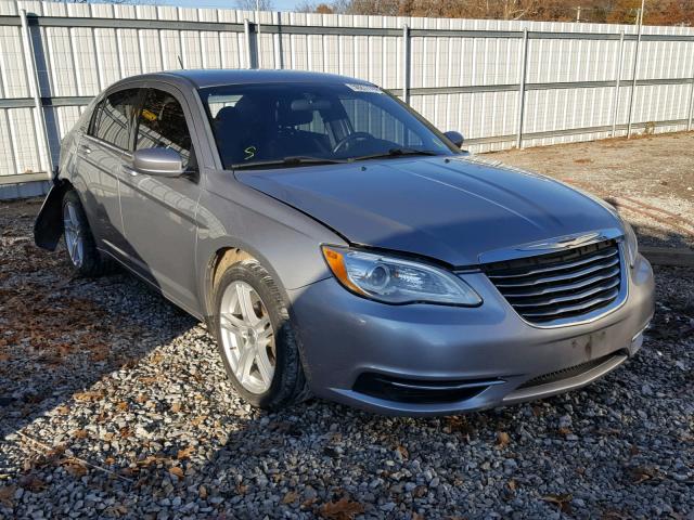 1C3CCBAGXDN562013 - 2013 CHRYSLER 200 LX SILVER photo 1