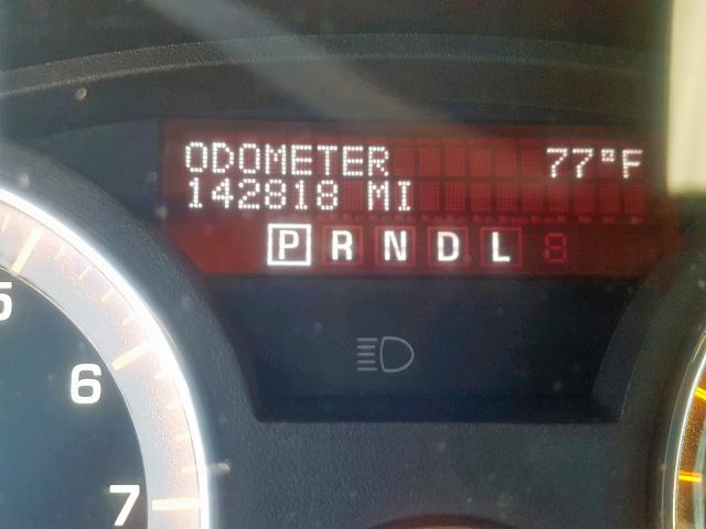 5GZER23D69J138704 - 2009 SATURN OUTLOOK XR წითელი ფოტო 8